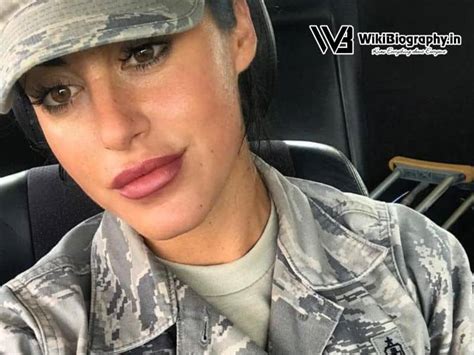 alysia magen|Air Force Veteran Turned Fitness Models Top Falls Off While